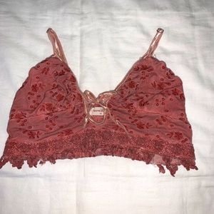 Pink bralette